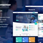 دانلود کیت قالب المنتور SyntaLab - تحقیقات علمی و آزمایشگاه