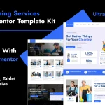 دانلود قالب وردپرس Ultraclean - شرکت خدمات نظافتی و شستشو