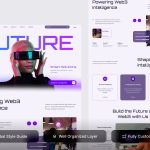 دانلود قالب لندینگ پیج Web3 (بلاکچین و کریپتو)