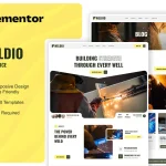 دانلود قالب وردپرس Weldio - کیت المنتور خدمات جوشکاری