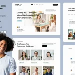 دانلود کیت قالب المنتور Well – بهداشت روانی و کوچینگ