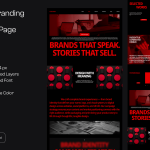 کیت طراحی Studio Nōva - طراحی لندینگ پیج آژانس برندینگ