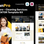 دانلود کیت قالب المنتور Cleanpro – خدمات نظافتی و شستشو دانلود کیت قالب المنتور Cleanpro - خدمات نظافتی و شستشو