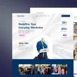کیت المنتور Fabrisha - قالب سایت مزون لباس و پوشاک