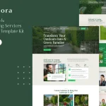 دانلود قالب وردپرس Greenora – خدمات باغبانی و فضای سبز