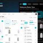 دانلود کیت رابط کاربری اپلیکیشن موبایل Anime Streaming دانلود قالب فیگما Healthcare Dashboard