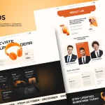 کیت المنتور Laros - قالب سایت لوازم دیجیتال و الکترونیک