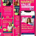 دانلود قالب شبکههای اجتماعی Market Value – (Canva و PSD) دانلود قالب شبکههای اجتماعی Market Value - (Canva و PSD)