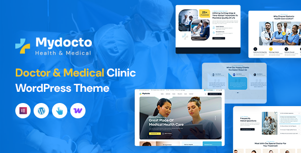 دانلود قالب وردپرس Mydocto – قالب پزشکی و سلامت حرفه‌ای