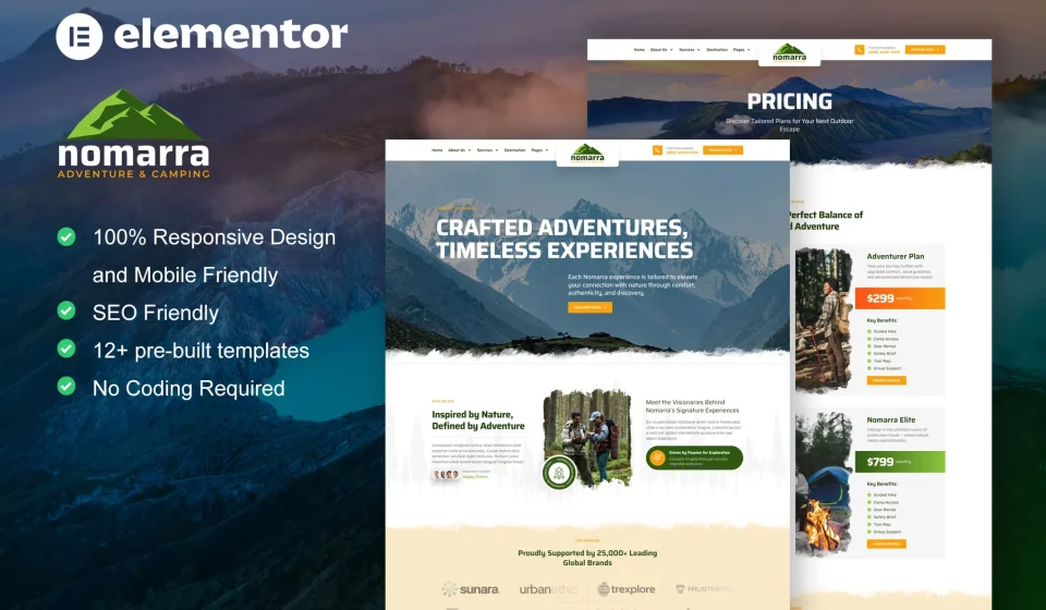 دانلود کیت قالب المنتور Nomarra