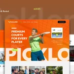 کیت المنتور Pickloris - قالب سایت باشگاه ورزشی و رزرو زمین