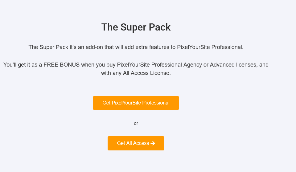 دانلود افزونه Pixelyoursite Super Pack