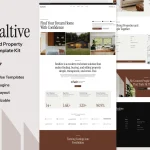 دانلود قالب کیت المنتور Realtive - املاک و مستغلات