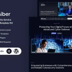 کیت المنتور Saiber - قالب سایت امنیت سایبری و شبکه