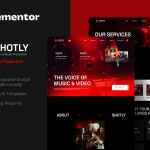 کیت المنتور Shotly – قالب وردپرس استودیو فیلمسازی و موسیقی کیت المنتور Shotly - قالب وردپرس استودیو فیلمسازی و موسیقی