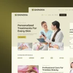 دانلود کیت قالب Skinora - المنتور کلینیک زیبایی و خدمات پوست و درمانی