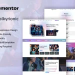 کیت المنتور Aglora – قالب وردپرس کشاورزی و غذای سالم کیت المنتور Valkyrionic - قالب سایت تیم Esport و استریمرها