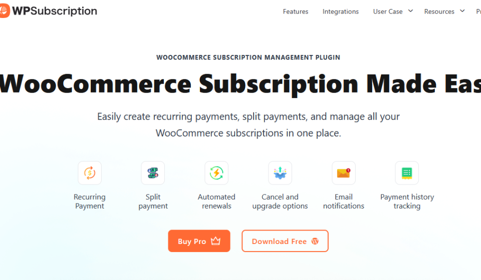 دانلود افزونه WPSubscription Pro - مدیریت اشتراک ووکامرس