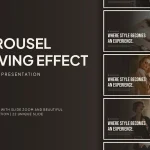 قالب پاورپوینت فضا و نجوم – تم ارائه متحرک و علمی قالب پاورپوینت فشن با افکت چرخ و فلک متحرک