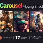 دانلود قالب پاورپوینت متحرک با افکت چرخشی کاروسل دانلود قالب پاورپوینت متحرک با افکت چرخشی کاروسل