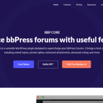 دانلود افزونه BBP Core Pro - ابزار جامع ارتقای انجمن bbPress