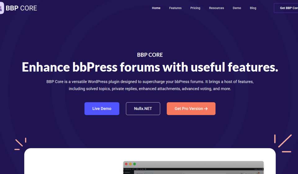دانلود افزونه BBP Core Pro - ابزار جامع ارتقای انجمن bbPress