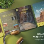 دانلود افزونه وردپرس Divi Builder دانلود قالب مجله Canyonfields - طرح آماده ایندیزاین (CMYK)