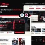کیت المنتور MomoInn – قالب سایت هتل و صنایع غذایی کیت المنتور Carden - قالب تعمیرگاه خودرو و خدمات دیتیلینگ