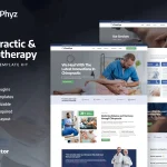 کیت المنتور ChiroPhyz - قالب کلینیک فیزیوتراپی و توانبخشی