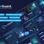 دانلود قالب پاورپوینت امنیت سایبری و تکنولوژی CyberGuard دانلود قالب پاورپوینت امنیت سایبری و تکنولوژی CyberGuard