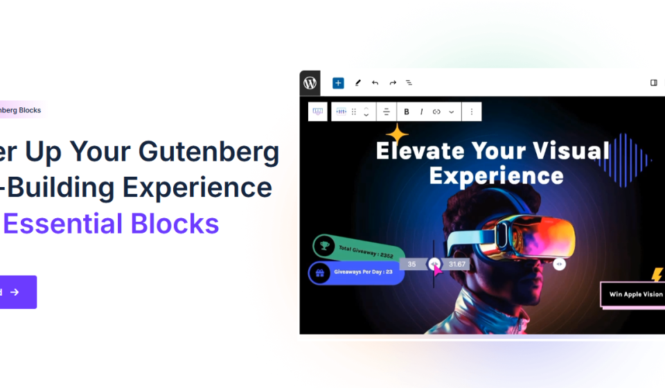 افزونه Essential Blocks Pro - مجموعه بلوک‌های پیشرفته گوتنبرگ وردپرس