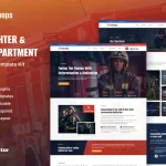 کیت المنتور DaynDry – سایت خدمات خشکشویی و اتوشویی آنلاین کیت المنتور Firetroops - قالب سازمان آتشنشانی و خدمات ایمنی