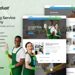 کیت المنتور Triptrave – قالب سایت آژانس مسافرتی و خدمات سفر کیت المنتور Goodust - قالب سایت شرکت خدماتی و نظافت منزل