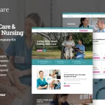 کیت المنتور Ivycare - قالب خدمات مراقبت در منزل و پرستاری