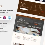 کیت المنتور Lexora - قالب وکالت، مشاوره حقوقی و دفتر اسناد