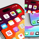 دانلود موکاپ آیکون و UI موبایل (آیفون ۱۷ پرو مکس)