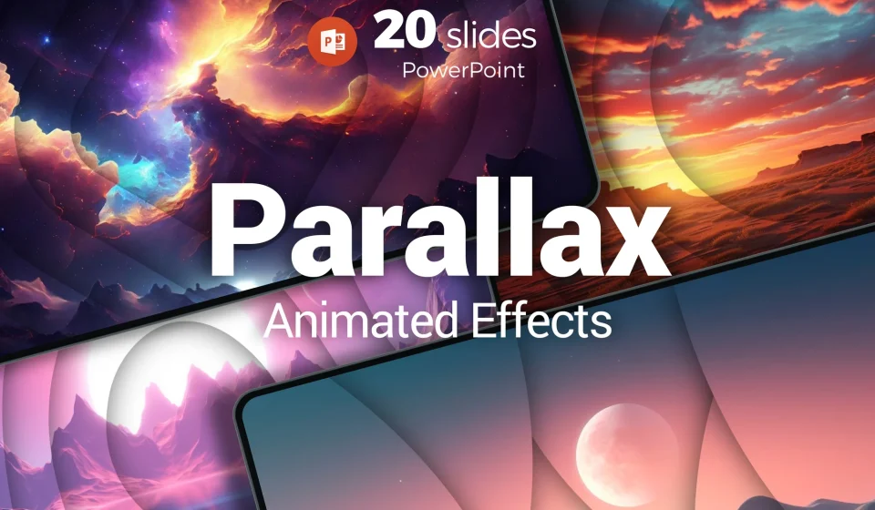 دانلود قالب پاورپوینتParallax Slideshow - ۲۷ اسلاید متحرک