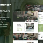 کیت المنتور Rizonivers - قالب سایت دانشگاه و آکادمی آموزشی