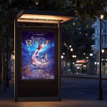 دانلود قالب لایه باز تراکت کریسمس و شب سال نو (PSD)