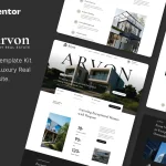 کیت المنتور Rofgard – قالب خدمات تعمیرات و عایقکاری ساختمان کیت المنتور ARVON – قالب آژانس املاک و پروژههای ساختمانی