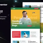 کیت المنتور Dexon – قالب خدمات کلیدسازی و قفلسازی کیت المنتور Buzor - قالب حرفهای خدمات سمپاشی و دفع آفات