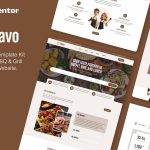 کیت المنتور Flavo - قالب مدرن و جذاب رستوران‌ وردپرس