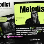 کیت المنتور Melodist – قالب اختصاصی موزیسین‌ها و خوانندگان
