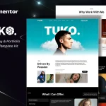 کیت المنتور Gaura – قالب تخصصی تعمیر کولر گازی و اسپلیت کیت المنتور Tuko – قالب مدرن استودیو عکاسی و پورتفولیو هنری