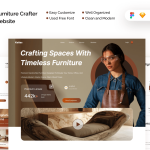 Vouge – Fashion Clothing WordPress Theme کیت طراحی وبسایت Kattac - تمپلیت مبلمان و طراحی دکوراسیون