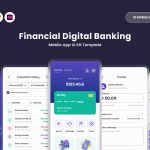کیت طراحی Bankly – رابط کاربری اپلیکیشن بانکی و سرمایهگذاری کیت طراحی Bankly - رابط کاربری اپلیکیشن بانکی و سرمایهگذاری