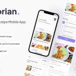 دانلود قالب چند فروشندگی ووکامرس Wolmart کیت طراحی Qlorian - تمپلیت فیگما اپلیکیشن فود و رسپی