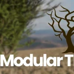 پلاگین Modular Tree - ساخت حرفه‌ای و نود‌محور درخت در بلندر