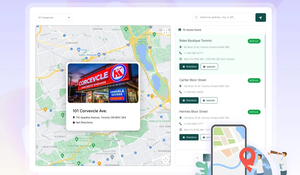 دانلود افزونه وردپرس Sigma Store Locator