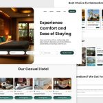 کیت طراحی Foodistry – تمپلیت اپلیکیشن فود دلیوری مود تاریک کیت طراحی Casual Hotel - سایت رزرو هتل و گردشگری